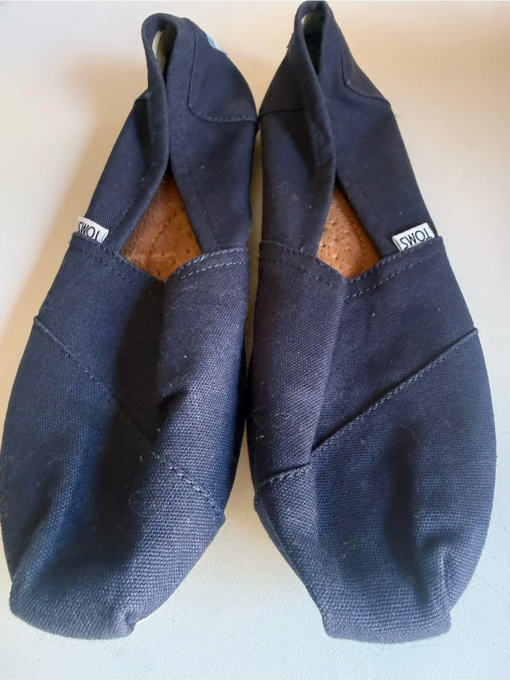 Toms Men's Slip-On Canvas Loafers - Dark Blue
